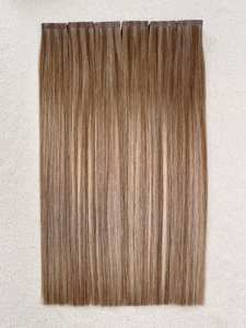 Extensions à bandes adhésives invisibles Ombré, cheveux humains doublement étirés, 100% cheveux vierges vietnamiens, fournisseur Hn36 - Product Image 2
