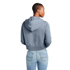 Sweat à capuche chaud en molleton pour femmes-Veste zippée légère et respirante pour tenue décontractée, gym et superposition par temps froid - Product Image 3