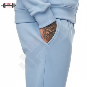 Nuevo Chándal Deportivo de Algodón Liso y Elegante 2025, Chándal Deportivo Personalizado al por Mayor para Hombre, Pantalones Deportivos, Ropa Deportiva, Sudaderas con Capucha para Fitness - Product Image 4