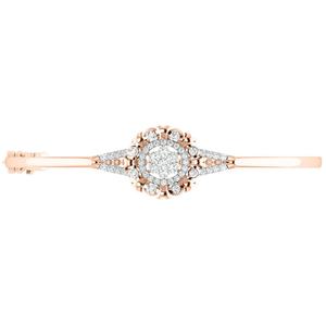 Elegante pulsera de plata de ley 925 con inspiración floral y botánica con diamante circón regalo de joyería para fiesta de boda para mujer - Product Image 6