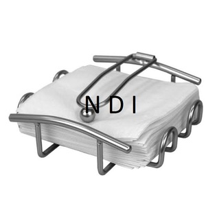 Boîte de rangement pour mouchoirs, design personnalisé, porte-serviettes, finition en poudre noire, porte-mouchoirs en métal pour les mariages et les fêtes - Product Image 3