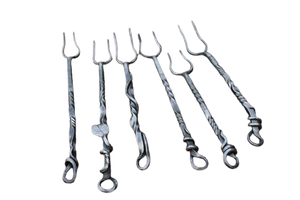 Ensemble de couverts en métal pour ustensiles de cuisine, nouveaux couverts en métal, cuillère et fourchette en argent pour un usage domestique, nouveau ensemble de couverts médiévaux en bas quantité minimale de commande - Product Image 5