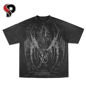 เสื้อยืดสีขาวพิมพ์ลายพัฟสำหรับทุกเพศเสื้อยืดผ้าฝ้าย100% แบบกำหนดเองเสื้อยืดพิมพ์ลายสำหรับผู้ชายเสื้อยืดคุณภาพสูง - Product Image 5