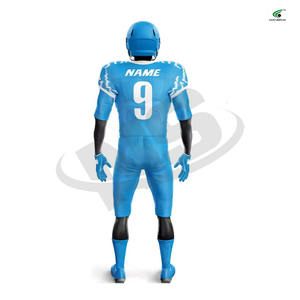 ชุดเครื่องแบบฟุตบอลอเมริกันพิมพ์ลายระบายอากาศชุดเสื้อผ้า2ชิ้นแบบมีสไตล์ - Product Image 6