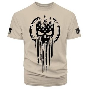 2025 nuevo elegante OEM personalizado hombres Regular Fit manga corta 100% algodón cuello redondo Camiseta de alta calidad logotipo personalizado Unisex - Product Image 3