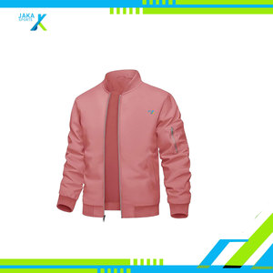 Chaqueta de bombardero informal ligera para hombre Abrigo cortavientos con cremallera frontal con bolsillos para ropa de primavera y otoño - Product Image 5