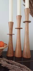 เชิงเทียนไม้หรูหรา สำหรับตกแต่งโรงแรม ร้านอาหาร โต๊ะอาหาร และตกแต่งบ้าน - Product Image 2