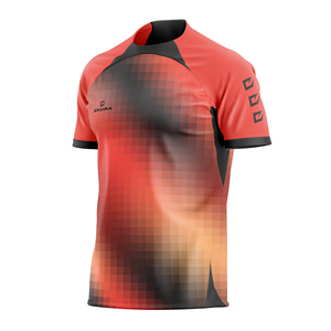 Maillots de football professionnels personnalisés en sublimation intégrale, vêtements de sport, uniformes de football 180 g/m² 100 % coton - Product Image 2
