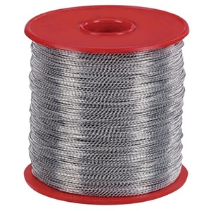 Alambre de Sellado de Hierro Galvanizado de 1.1 mm de Diámetro Exterior con 0.5 mm de Diámetro Interior, 400 m de Longitud, 1 kg por Rollo, 1.1 mm de Diámetro Exterior - Product Image 1