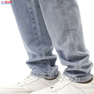 Pantalones vaqueros de moda para hombre de diseño personalizado 2025, Pantalones vaqueros de cintura alta, nuevo estilo, pantalones vaqueros de talla grande transpirables personalizados - Product Image 6