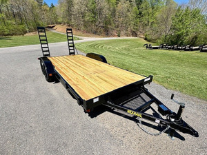 Remolque de Plataforma Usado 7x18 7K, Semirremolque de 3 Ejes, Capacidad de 1001-2000 kg - Product Image 1
