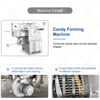 Machine de formage automatique de bonbons ORME, ligne de production complète de bonbons durs
