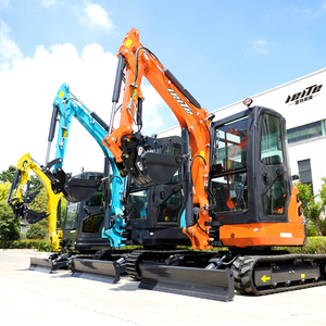 Livraison Gratuite Mini-Pelle Rippa Moteur EPA Kubota 3,5 Tonnes Micro-Pelle sur Chenilles 1 Tonne 2 Tonnes Petite Excavatrice Agricole à Vendre - Product Image 2