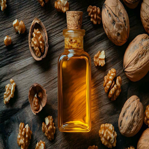 100% huile de noix pressée à froid pure et naturelle huile de support vierge non raffinée pour les soins de la peau et des cheveux approvisionnement en vrac en gros - Product Image 1