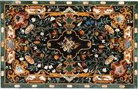Nouveau design de luxe personnalisé rectangulaire 8 places pierre métallique tables à manger italiennes modernes tables à manger de luxe en marbre