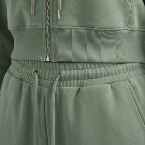 Ensemble de survêtement pour homme en deux pièces avec logo personnalisé, vente en gros, décoré de strass, sweat à capuche avec cordon de serrage, jogging, ensemble décontracté brillant pour l'hiver - Product Image 5