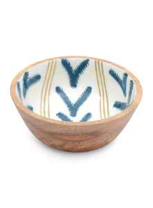 Tazón Hecho a Mano Mango Madera Perla Rosa Esmalte Grande Hogar Decorativo Hotel Cocina Uso - Product Image 2