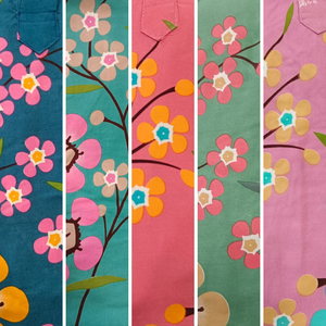 Chrysanta ชุดนอนผ้าเรยอนสำหรับผู้หญิง, ชุดนอนผ้าเรยอนลำลองไซส์ใหญ่พิเศษชุดนอนแขนสั้น - Product Image 6