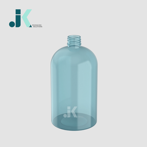 Produits chauds emballage cosmétique PET bouteille ronde Boston 300 ml 24MM OEM/ODM meilleure qualité M0549T usine du Vietnam - Product Image 2