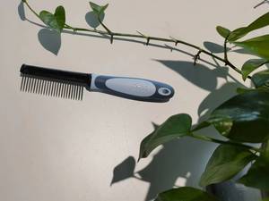 Yüksek Kaliteli Profesyonel 201 Paslanmaz Çelik Evcil Hayvan Tüy Açma Tarağı - Product Image 4