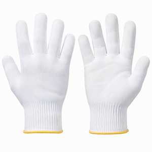 Gant en nylon tricoté sans peluches, maille fine - Product Image 5