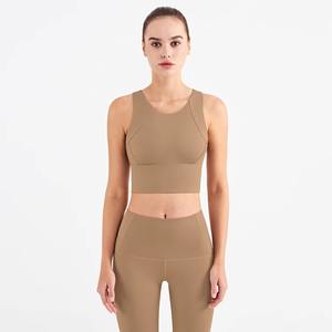 ชุดออกกำลังกาย2ชิ้นแบบไร้รอยต่อสำหรับผู้หญิงชุดออกกำลังกายสปอร์ตบรากางเกงขาสั้นชุดออกกำลังกายเล่นกีฬาชุดออกกำลังกายยิมสำหรับผู้หญิงชุดท่อนบนนักขี่จักรยานชุดโยคะ - Product Image 5