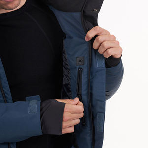 Traje de esquí y snowboard 2026 nuevo para hombre, diseño de paneles de alta calidad, ropa de esquí impermeable para mujer, mono con capucha aislante, chaqueta de esquí. - Product Image 4