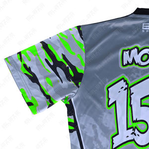 เสื้อยืดผ้าฝ้ายพิมพ์ลายซับลิเมชันสำหรับผู้ชายเสื้อยืดสำหรับมืออาชีพ - Product Image 6