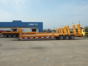 Semirremolque de Plataforma Baja de 100 Toneladas con Suspensión Cantilever, Tres Líneas y Seis Ejes - Product Image 6