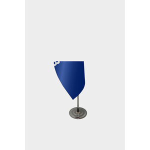 Drapeau d'intérieur personnalisé du Wisconsin 3x5 pieds, style fanion, imprimé numériquement en soie polyester, aluminium, automobile, assurance, éducation - Product Image 4