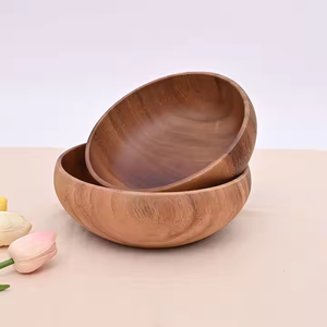 Cuenco de madera hecho a mano único cuencos de madera simples hermosos por Crescent Crafts - Product Image 1