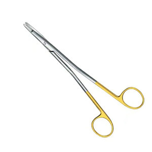 Ciseaux chirurgicaux manuels Platysma Gorney en carbure de tungstène (TC) pour lifting, haute qualité, certifiés CE, ensemble d'instruments de précision - Product Image 2