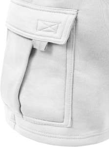 2025 nuevos pantalones cortos de pana personalizados para hombre al por mayor cintura elástica playa deportes pantalones casuales con cordón y bolsillos pantalones cortos de entrenamiento - Product Image 6