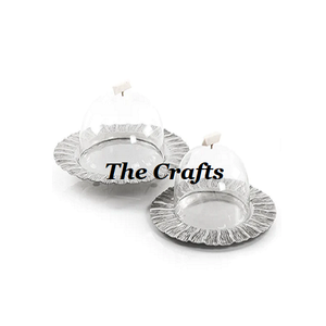 Plateau de service de nourriture en fer avec couverture de vêtements plateau de service de chocolats de qualité supérieure pour l'hôtel de mariage - Product Image 5