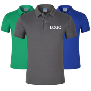 T-shirt de golf en coton lavable de haute qualité 200 g/m² imprimé personnalisé pour hommes vêtements d'été populaires - Product Image 2