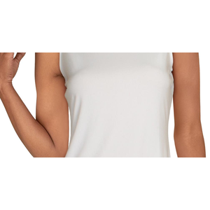 Top Senza Maniche da Donna Charter Club, Collo a Barchetta, Bianco, Taglia Petite S/M, Tessuto Lavorato a Maglia - Product Image 3