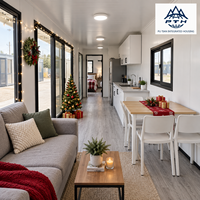 Suite d'hôtes Apple Cabin de 20 pieds, maison préfabriquée moderne pour Airbnb, hébergement familial et tourisme en milieu rural
