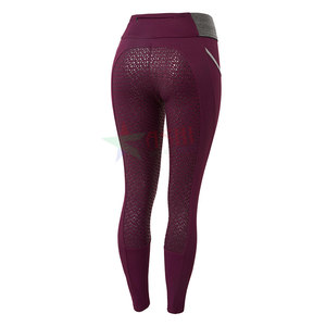 2022 nouveauté meilleur prix de vente séchage rapide respirant sans couture femmes Silicone collants à siège complet pour l'équitation haut cheval produits - Product Image 1