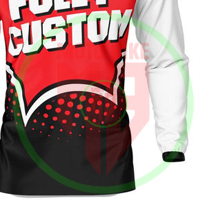Camisetas de Motocross Transpirables de Alta Calidad, Diseño Personalizado, Camiseta de Motocross Sublimada, Ropa de Carreras, Camiseta de Motocross de Manga Larga - Product Image 5