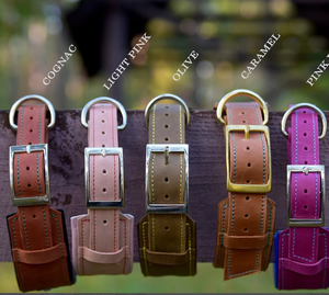 Engraved Dog <b>Collars</b>, Custom Dog <b>Collars</b> with Name Plate for Greyhound and Whippet - Product Image 1
