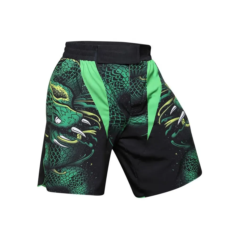 Atacado Preço De Fábrica Simples Shorts De Boxe Homens Quick Dry Muay Thai Shorts Logotipo Personalizado Mma Shorts