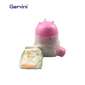 Magic Tape Plain Style-Muestras OfferedHigh Absorbency Pañales desechables de bambú para bebés Super SAP USA Fluff Pulp Plain Style XXXL - Product Image 1