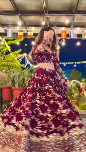 Đẹp Bollywood theo kiểu thiết kế ưa thích <span class=keywords><strong>lehenga</strong></span> và choli với Thêu dupatta cho người lớn 'đám cưới và các bên - Product Image 5