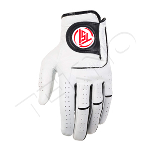 Haute Qualité Hommes Golf Tour Gants Soft Grip Premium Cabretta Cuir Oem Conception En Cuir Véritable Premium Gants De Golf Pour Hommes - Product Image 5
