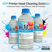 HESHUN 1000ml Solution d'entretien liquide hydratante pour tête d'impression XP600 I3200 Solution de nettoyage liquide Dtf pour protection de la tête d'impression