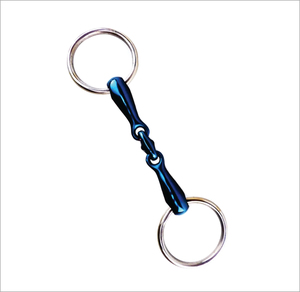 Nuevo Arribo: Bocado de Caballo de Acero Inoxidable con Anilla Francesa para Colgar en la Mejilla - Product Image 1