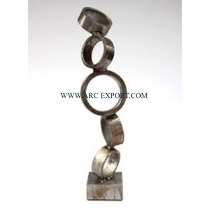 Diseñador Ramas Mármol verde Objeto hecho a mano Escultura Chapado en oro Tendencia Artesanía de metal más demandada - Product Image 6