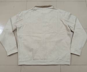 Veste en jean personnalisée de haute qualité pour hommes veste de travail en jean vêtements de rue décontractés veste en jean délavé 100% coton - Product Image 5