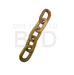 Ensemble de chaînes en bois élégantes, polies, écologiques, durables et légères pour les travaux manuels, la décoration intérieure et les accessoires - Product Image 2