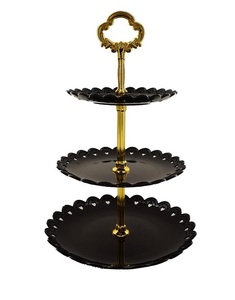 Copper Hammered Metal Cake Stand Home Decorative Wholesale Handmade Customized Design Latest Decorative Metal Cake Stand - Product Image 4